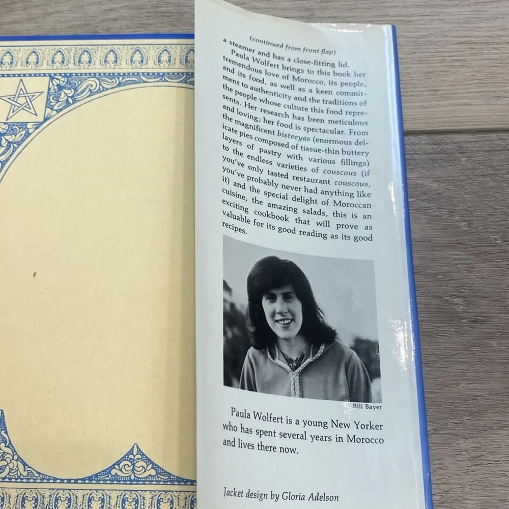 *Signed* 1st Ed/Prt Couscous And‎ Other Good Food From Morocco Cookbook